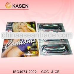 ribbed OEM condom, cheaper condom , simple packing condoms