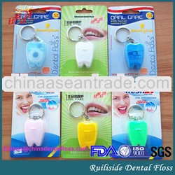 waxed colored tooth shape dental floss,dental floss wholesale,dental flosser