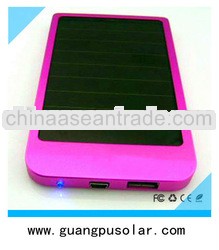 2013 New arrival portable mobile phone solarcharger