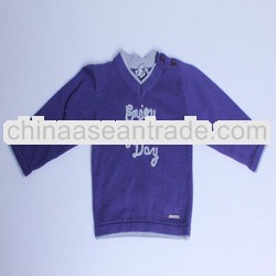 2014 Latest baby clothing sweater for boys kids clothes china