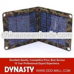 7W universal portable 7w solar charger for mobile phone and various camera