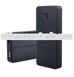 Built-in-Line 2500mAh Small Cute portable handphone solar charger