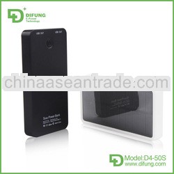 Great level monocrystal silicon panel solar charger for cell phone, emergency supply solar charger f