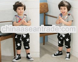 Han edition scarf five-star haroun pants boy suit in the summer of 2013