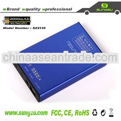 High-end 4000mAh Solar Mobile Charger with CE,FCC,RoHS