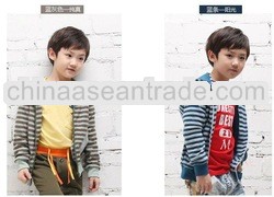 In Stock Autumn/Winter Appaman Boys Hooded Classic Stripe Coat Wholesale/Retail Factory Manfacturer