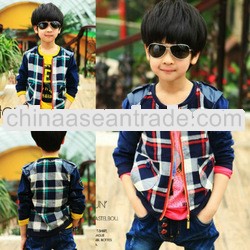 Korean children boy JACKETS, children coat