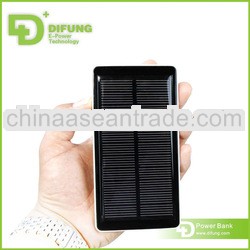 Latest update 2013 new portable solar charger with micro usb input 5v 1900mah portable solar charger
