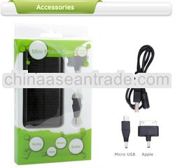 Main rush model wallet solar charger for iphone long lasting wallet solar charger for iphone