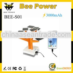 Wholesale 3000mah solar charger tree from gold factory with best service