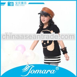 Wholesale child clothing 100% cotton apparel T- shirt