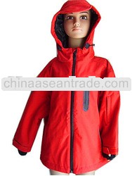 children waterproof softshell jacket