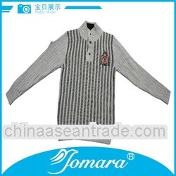 cotton long sleeve kids knitted sweater 2012