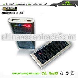 external backup hot selling Sungzu factory mobile solar charger