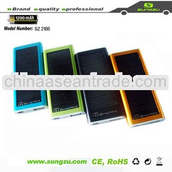 external backup hot selling Sungzu factory portable solar charger