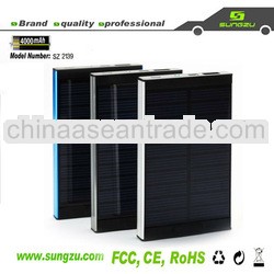 factory high quality Solar Charger 4000mAh with CE,FCC,RoHS