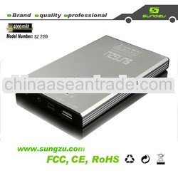 factory high quality portable Solar Charger 4000mAh with CE,FCC,RoHS