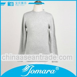kintting long sleeve pullover boys plain sweater