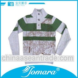 knitted kids custom sweater clothing for winter