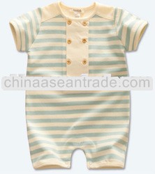 organic cotton baby romper