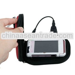 portable and popular travel solar bag charger for mobile devices