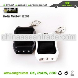 the best-selling Sungzu ODM keychain mini solar mobile charger with LED light