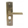 External steel door handles