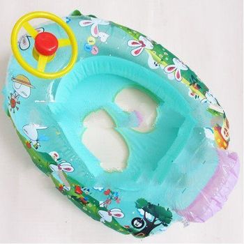 "$15 off per $150 order Baby Kids Water Pool Swim Ring Seat Float Boat Swimming Aid Tube With W