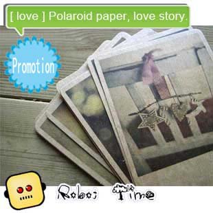 [ love ] Polaroid paper, love story. Card / postcard 16 PCs