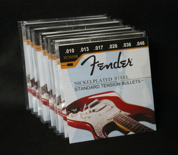 10 sets Musical Instrument ST3050R (010-046) NICKELPLATED STEEL STANDARD TENSION BULLETS 1st-6th Ele