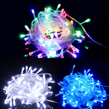 10M/lot 100 LED Red/Green/ Yellow /white/ Colorful Decorative String Lights For Christmas Party Fest