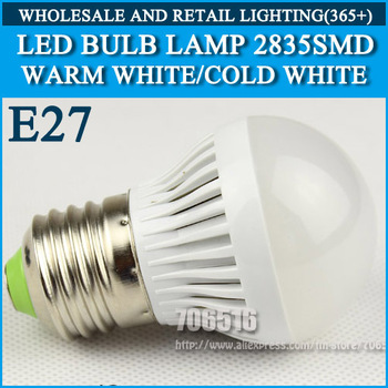 10pcs/lot LED bulb lamp High brightness E27 4W 5W 6W 7W 2835SMD Cold white/warm white AC220V 230V 24