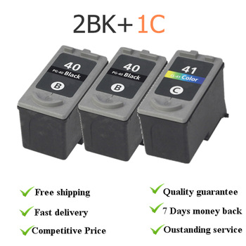 2+1  for canon PG40 CL41 Remanufactured ink cartridge, 100% quality guarantee