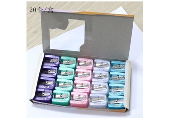 20 PCS/ Lot Made in Shanghai Youyi Brand Pencil Sharpener Candy Color Make-up Pen Eyebrow Pencil Eye