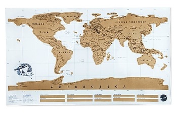 2013 New Arrival ,Free Shipping Scratch Map Of The World, Map Decoration, Map Play, Miq 1Pcs