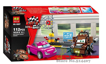 2013 New Racing Cars 2 Bela Cars Builiding Block Toys  High Quality Let's Go Pixar cars mini Car