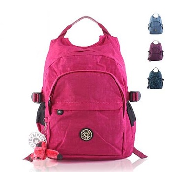 2013 New arrival water resistant nylon backpack bag school bag for girl/boy  multi-function bag smal