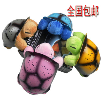 2013 The New USB 3 Colors Free shipping Turtle Night Light Stars Constellation Lamp Without Box,1pc/