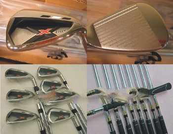 2013 X HOT Golf Irons With R300 Steel Shafts Included Golf Clubs #456789PAS