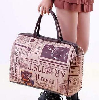 2013 hot sale fashion ladies business travel bag,large capacity luggage bag, women and man travellin