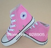 2013 new brand fashion high low children sneakers for boys for girls star shoes canvas shoes and spo