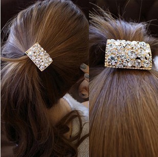 2013047 crystal  hair accessory exquisite rhinestone cutout hair accessory