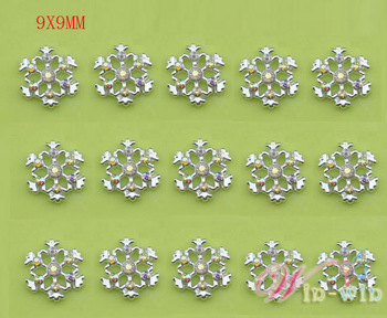 2014 christmas floating charms sterling silver snowflake charm ,fit floating locket charms christma