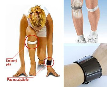 3 x DR LEVINE MAGNETIC KNEE STRAPS / SUPPORT BLACK