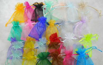 300pcs Drawable Organza Bags,Gift Bags,Jewelry Bags, 7x9cm,Free Shipping