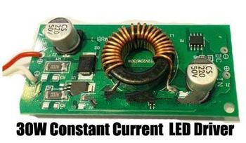 30W Constant Current LED Driver DC12V to DC30-38V 1000mA for 30W High Power LED
