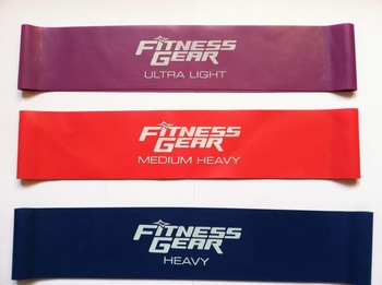 3pcs Ultra Light/Med/Heavy Resistance Band Exercise Thigh Loop elastic loops yoga Fitness Bands Gym 