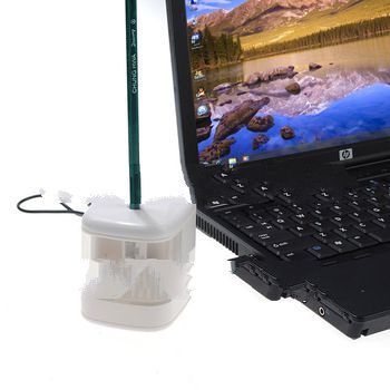 5 LED Colourful Flashing Change Light Automatic Desktop Electric Pencil Sharpener Cutter USB & B