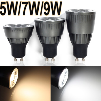 5 pcs High Bright 5w/7w/9w  LED COB SpotLight Bulb  GU10 Cool White/Warm White dimmable  AC85-265V l