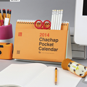 80pcs/Lot Free shippping  Table Calendar Calendrical 2014 Calendar
